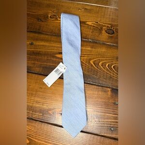 Tommy Hilfiger Sky Blue Tie Preppy Office Formal Light Academia